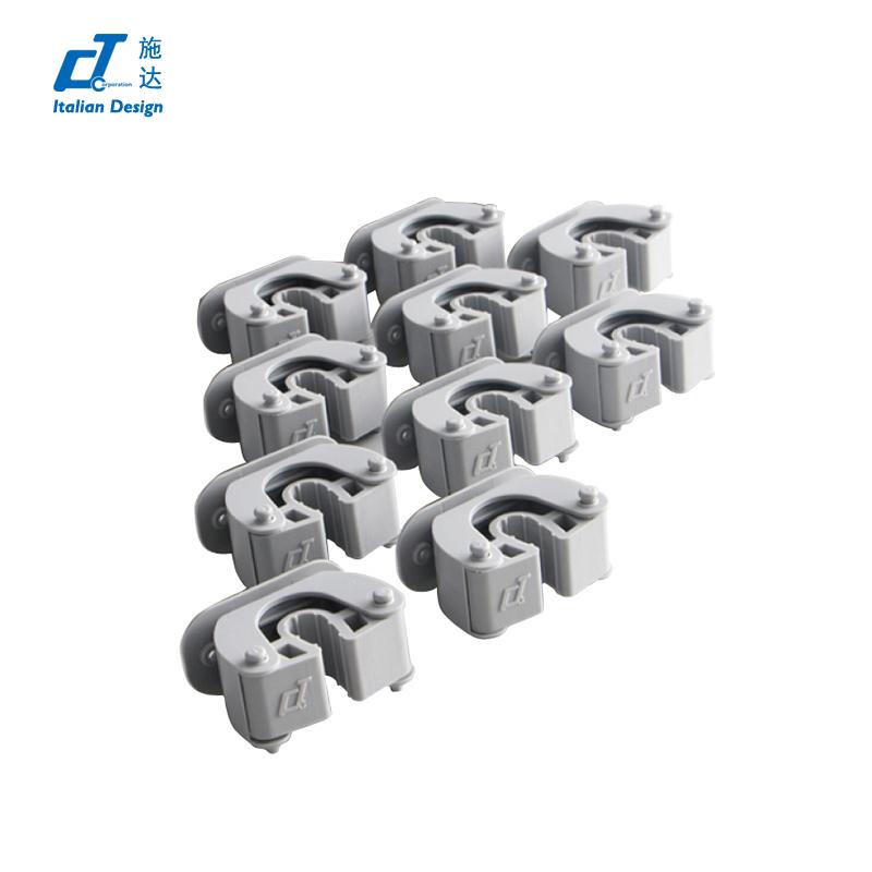 拖把夾扣 配背膠+螺絲 10個裝 PH 001000B